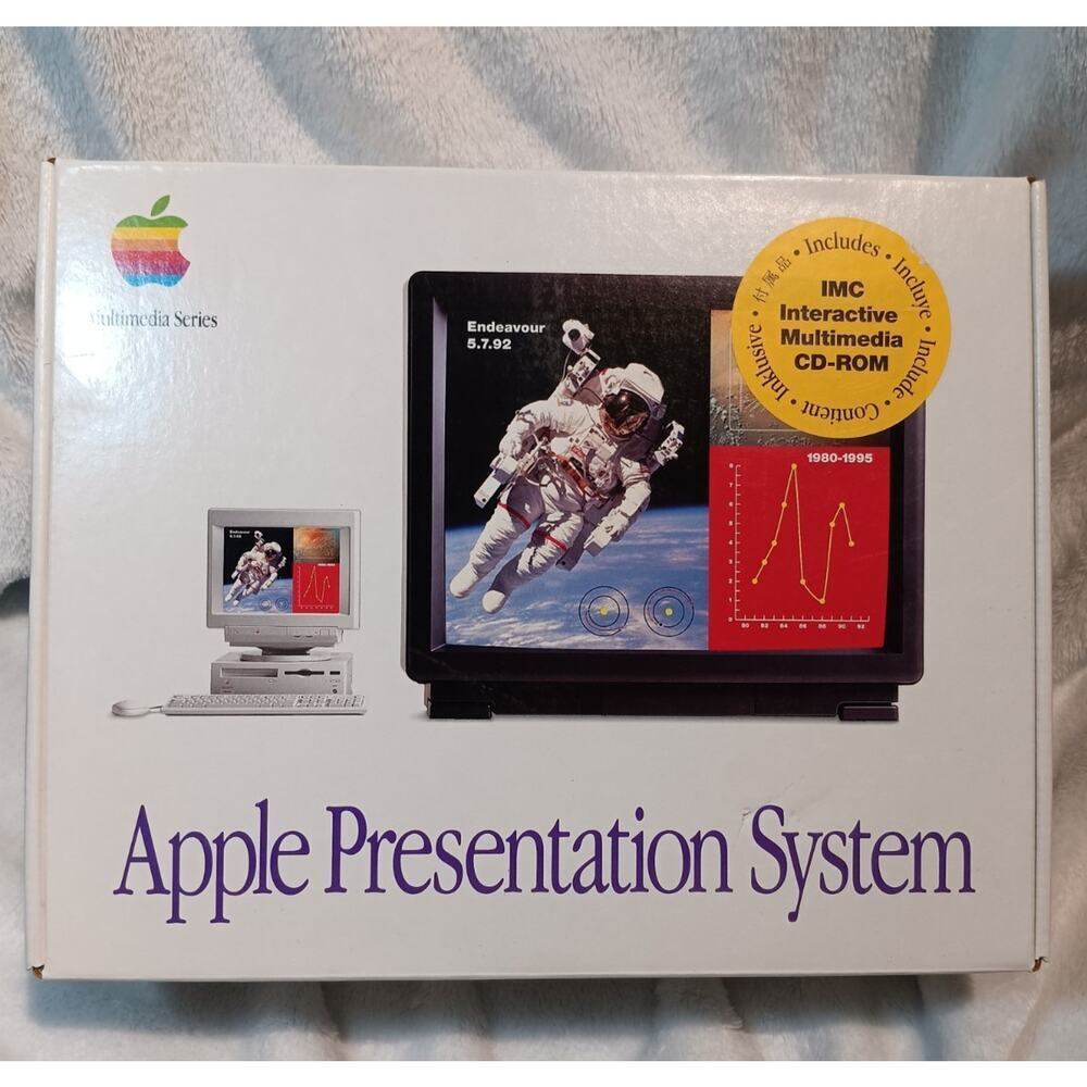 Apple Presentation System Vintage Multimedia Accessory for Macintosh Rare NIB